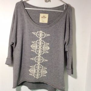 3/$50 💚 Hollister 3/4 Sleeve Shirt Large 💚